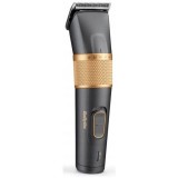 Aparat de tuns BaByliss E987E, 8 setari lungime, negru-auriu, cu acumulator si cablu, 8 piepteni
