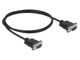 Cablu DELOCK D-Sub 9 pini 1m negru PVC cod 86573