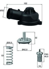 MAHLE TI 244 83D termostat,lichid racire