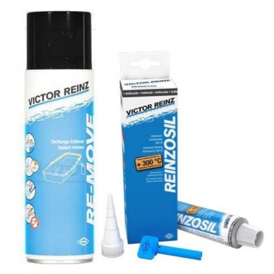 Pachet spray Victor Reinz indepartare etansari 300 ml si silicon etansare Victor Reinz 70 ml foto