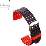 Curea silicon cu doua fete compatibila cu Samsung Fit3, telescoape normale, Rosu/Negru