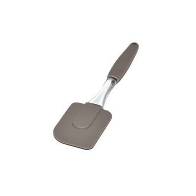 Spatula pentru gatit, din silicon, gri, 26,5x6x1,8 cm, Kinghoff foto