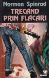 Carti SF Norman Spinrad Trecand prin flacari Nemira 2000 581 pagini brosata 13x20cm