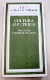 CULTURA SI PUTEREA - PAUL-HENRY,CHOMBART DE LAUWE 1982