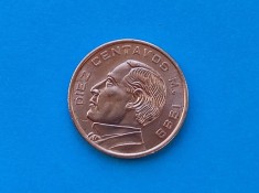 10 Centavos 1959 Mexic foto