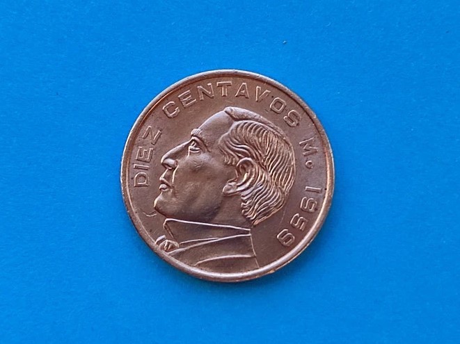 10 Centavos 1959 Mexic