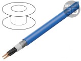 Cablu Electric PVC Albastru 4x0,75mm&sup2; 300/500V
