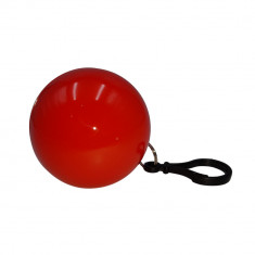 Pelerina de ploaie IdeallStore&reg;, Poncho Ball, plastic, one size, rosu