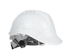 Casca de protectie reglabila, reglare marime 53-62 cm, alb, Geko G90036