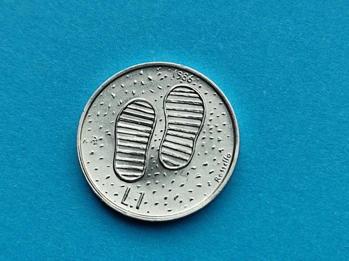 1 Lira 1986 San Marino-UNC-RAR