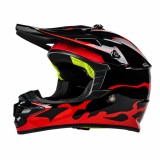 Cumpara ieftin Casca Moto/Enduro FIXATO, Interior Confortabil, Ventilatie Multipla, pentru Moto, Cross, Enduro, ATV, Dirt Bike, Rosu, XL 55-56cm