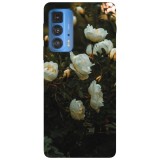 Husa compatibila cu Motorola Moto G71 5G model Spring flowers, Silicon, TPU, Viceversa, Transparent, Carcasa