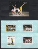 Niger 1983 - Jocurile Olimpice - Los Angeles, PA, Colita NDT + 4 Colite DE LUX NDT, MNH