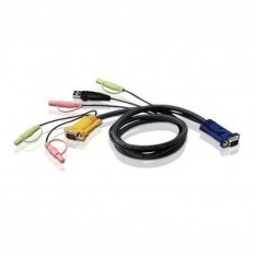 CABLU KVM ATEN convertor Serial- video+ USB conector tip SPHD-15 (T) | 3.5 mm Jack (T) x 2 &amp;amp;quot;2L-5305U&amp;amp;quot; foto