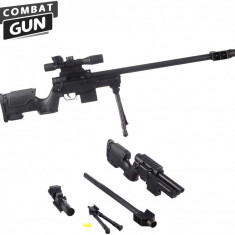 PUSCA CU BILE 6MM,CELEBRUL SNIPER AWP,MASOARA 1.20cm,BILE INCLUSE,LUNETA,BILE.