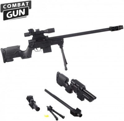 PUSCA CU BILE 6MM,CELEBRUL SNIPER AWP,MASOARA 1.20cm,BILE INCLUSE,LUNETA,BILE. foto