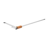 Clupa forestiera metalica 1000 mm cu maner ergonomic din lemn