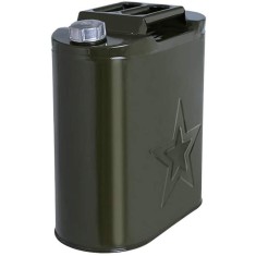 Canistra metalica 20 litri Siegbert?, verde Automobile ProTravel foto