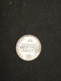 1 franc belgique 1955
