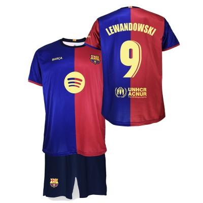 FC Barcelona set de copii replica 24/25 Home Lewandowski - 12 let foto