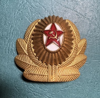 Cocarda cuc mare sovietic foto