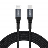 Cablu USB-C - Lightning MFi, 1.2m, negru, IP0039 Choetech