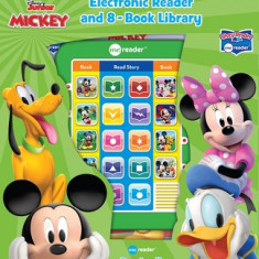 Disney Mickey Mouse - Me Reader Electronic Reader and 8 Sound Book Library - Pi Kids