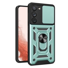Husa Samsung Galaxy S23 Plus protectie camera Techsuit CamShield Series, verde foto