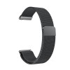 Curea Milanese Slim Fit compatibila Samsung Gear 2, Telescoape QR, 22mm, Negru, Metal, Very Dream