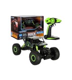 Masina cu telecomanda Rock Crawler Monster Truck 4x4, Off Road, Scara 1:18, 2.4GHz, verde