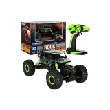 Masina cu telecomanda Rock Crawler Monster Truck 4x4, Off Road, Scara 1:18, 2.4GHz, verde