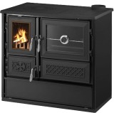 Soba de gatit BELLA 9 kW, evacuare dreapta, negru, 870x510x810 mm