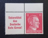 Germania / Deutsches Reich 1944 "Hitler" (12 Rpf Roșu-Carmin ) MNH / Neștampilat - CKL2