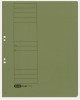 DOSAR CU CAPSE ELBA SMART EYELET A4 1/1, CARTON MANILA 250G/MP, CULOARE VERDE