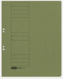 DOSAR CU CAPSE ELBA SMART EYELET A4 1/1, CARTON MANILA 250G/MP, CULOARE VERDE