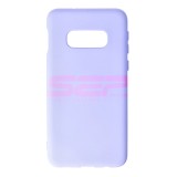 Husa Silicon Samsung Galaxy S10e Mov Lavanda - Protectie Premium