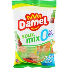 Jeleuri Gumate Mix Acrisoare fara Zahar Adaugat si fara Gluten 90g