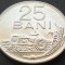 Moneda 25 BANI - RS ROMANIA, anul 1966 *cod 1579 A = superba