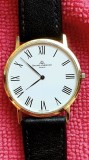 Ceas BAUME &amp; MERCIER Bărbați Quartz Aur 18K Rar