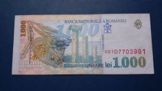 Romania , 1000 lei 1998 foto