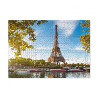 Puzzle - Turnul Eiffel (1000 piese) PlayLearn Toys foto