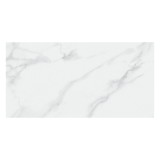 Faianta baie / bucatarie Purity White, 25 x 50 cm, mata, alb, aspect marmura