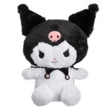 Figurină de plus Kuromi, 28 cm, Neagră și albă, CMCLASS