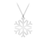 Snowflake - Colier personalizat argint 925 cu pandantiv Fulg