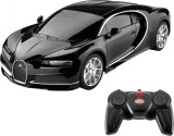 MASINA CU TELECOMANDA BUGATTI CHIRON NEGRU CU SCARA 1 LA 24
