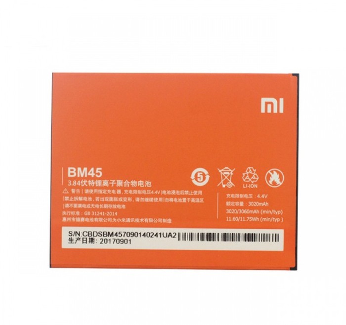 Acumulator OEM Xiaomi Redmi Note 2 BM45