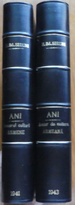 Siruni , Anuar de cultura armeana , 1941 - 1942 , 1943 , 2 volume foto