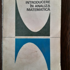 INTRODUCERE IN ANALIZA MATEMATICA - C. MEGHEA