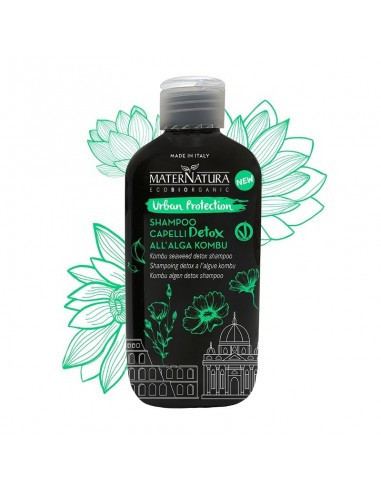 Sampon DETOX cu alga kombu, 250ml - Urban Protection Maternatura