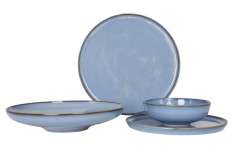 Bonna Set de vesela - Sky Hygge - 24 bucăți - 6 persoane - Porţelan